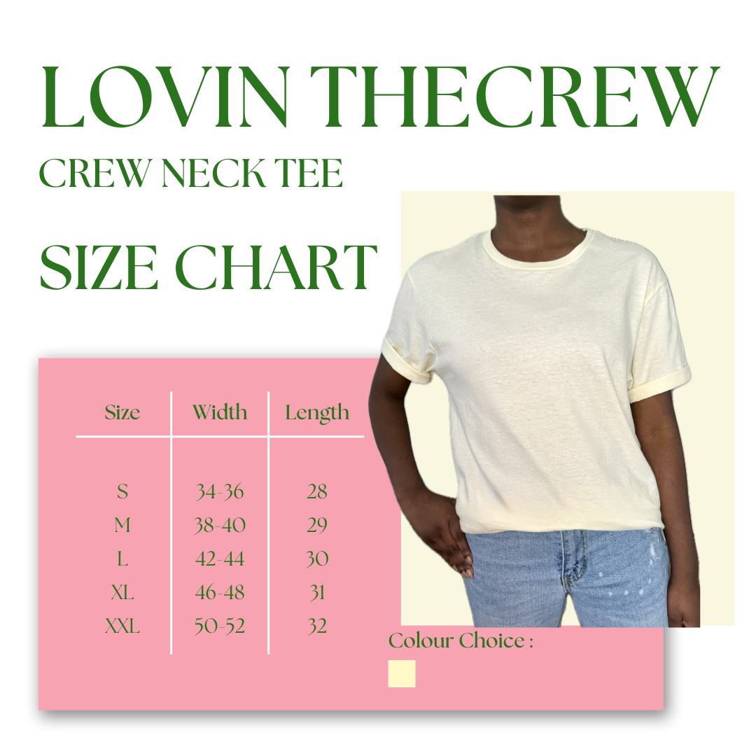 SHE IS - Lovin The Crew Tee