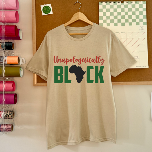 UNAPOLOGETICALLY BLACK - Lovin The Crew Tee